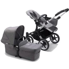 Універсальна коляска 2 в 1 Bugaboo Donkey 3 Mono ALU / GREY MELANGE, сірий меланж (180154GM01): Тип коляски універсальна коляска (2-в-1)