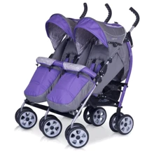 Прогулочная коляска для двойни Easy Go Comfort DUO (violet): Тип коляски прогулочная коляска