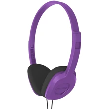 Наушники Koss KPH8v Violet: Тип конструкции накладные