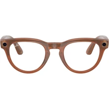 Смарт-окуляри Ray-Ban Meta Headliner Shiny Caramel - Transitions Clear/Sapphire size M (RW4009 6706MF 50-23): Виробник Ray-Ban