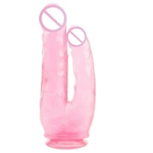 Фаллоимитатор двойной CHISA 9.4 Inch Dildo Pink: Назначение Для двойного проникновения