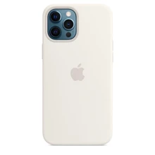 Чехол для iPhone TPU Silicone Case White for iPhone 12 Pro Max: Цвет белый
