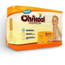 Детские подгузники Сhikool XL (12+ кг) 18 шт.: Тип Подгузники