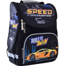 Рюкзак школьный Smart каркасный Smart PG-11 Speed Champions: Возрастная группа от 6 до 10 лет