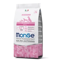 Сухой корм Monge Dog All breeds Adult Pork, Rice & Potatoes свинина, рис и картофель 2.5 кг (70011105): Тип Сухой корм
