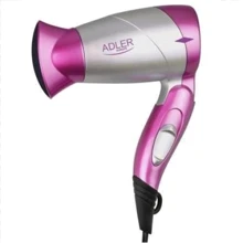 Фен Adler AD 223 pink: Потужність, Вт 1300