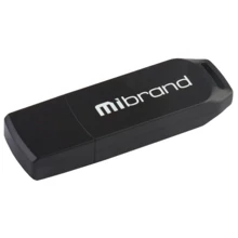 USB-флешка Mibrand 64GB Mink USB 2.0 Black (MI2.0/MI64P4B): Стандарт USB USB 2.0