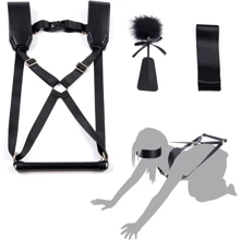 БДСМ-набор LOCKINK YEAHWOW Black Doggy Style Saddle set: Производитель LOCKINK