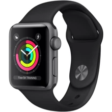 Apple Watch Series 3 38mm GPS Space Gray Aluminum Case with Black Sport Band (MTF02) Approved Витринный образец: Производитель Apple