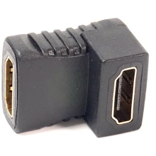 Кабель і перехідник PowerPlant HDMI AF - HDMI AF, кутовий (KD00AS1305): Тип перехідник