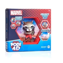 Коллекционная фигурка WOW! PODS 4D серии Marvel Ракета (MVL-1038-12): Тип Персонаж мультфильма, фильма