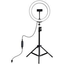 Кольцевая USB LED лампа Puluz PKT3035 10" со штативом (PKT3035): Производитель Puluz
