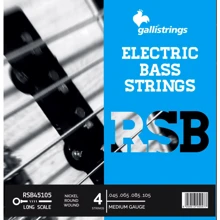 Струна для гитар Струны для бас-гитары Gallistrings RSB45105 4 STRINGS MEDIUM: Тип Комплект струн