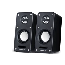 Акустична система REAL-EL S-60 USB Black: Формат акустики 2.0