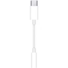 Адаптер Apple Adapter USB-C to 3.5mm Headphone Jack (MU7E2): Колір білий