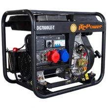 Дизельний генератор ITC Power DG7800LET: Тип електростанції дизельний