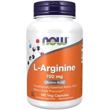 Now Foods L-arginine Аргинин 700 мг 180 вегетарианских капсул: Тип Аргинин