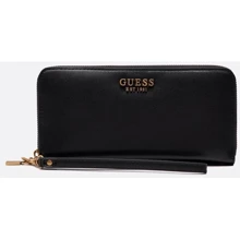 Жіночий гаманець GUESS LAUREL SLG LARGE ZIP AROUND чорний (SWVB8500460-BLA): Стать Женский