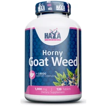 Haya Labs Horny Goat Weed 1000 мг Горянка 120 таблеток: Форма выпуска Таблетки