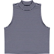 Топ H&M 3075953 M синий: Состав Хлопок, Эластан