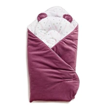 Набор конверт - плед и подушка Twins Bear Purpur 100х100 - 35х35 см (9064-TB-23): Производитель Twins