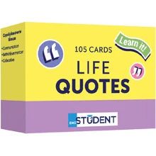 Life Quotes. 105 Cards. Картки для вивчення англійської: Производитель English Student