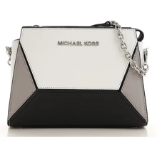 Жіноча сумка через плече Michael Kors Prism сіра (30T9STEM8T154): Стать жіночий