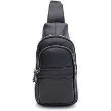 Чоловіча сумка-слінг Keizer чорна (K16602bl-black): Стать Мужской