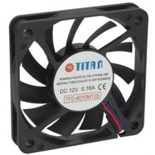 Кулер TITAN TFD-7010 M 12 Z: Рівень шуму, dB 33