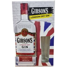 Набор Джин Gibson's London Dry 0.7 л 37.5% + бокал (WNF4820196540175): Объем, л 0.7