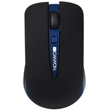 Мышь Canyon CNS-CMSW6BL Blue: Интерфейс подключения Wireless, USB