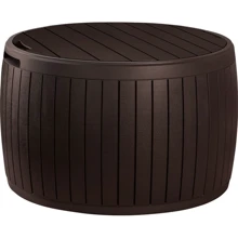 Ящик для зберігання Keter Circa Wood 140 л коричневий (7290106930834): Виробник Keter