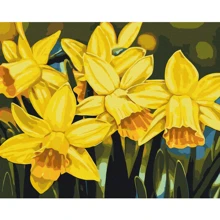 Картина за номерами Brushme Нарциси © Anastasiia Osmolovska 40х50 см (BS53724): Виробник Brushme