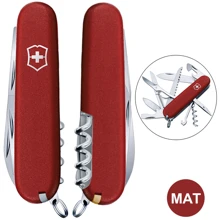 Мультитул Victorinox HUNTSMAN MAT красный матовый лак (Vx13713_M0007p): Тип мини-мультитул