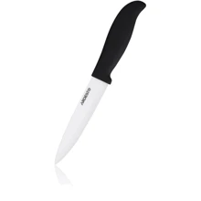Ніж для тонкої нарізки Ardesto Fresh 24.5 см (AR2124CB): Лезо Циркониевая керамика