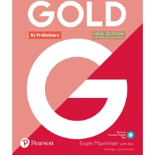 Gold New Ed B1 Preliminary 2018 Exam Maximiser +key: Производитель Pearson Education Limited