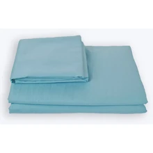 Простирадло на гумці SoundSleep Shine sky blue сатин блакитна 160х200 см (93461481): Тип простынь