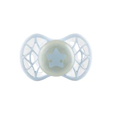Пустышка Nuvita 7065 Air55 Cool симметричная 0m+ голубая (NV7065GA): Возраст с рождения