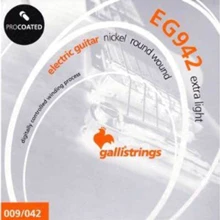 Струна для гитар Струны для электрогитары Galli PROcoated EG0942 (09-42) Extra Light: Тип Комплект струн