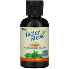 Now Foods Better Stevia, Zero-Calorie Liquid Sweetener, Original, 2 fl oz (59 ml) (NOW-06955): Форма випуску рідина