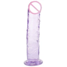 Фаллоимитатор на присоске Love stay with me - SEXTOY PENIS, RD-50L PURPLE: Назначение Вагинальные