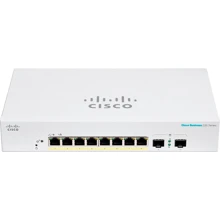 Сетевой коммутатор Cisco CBS220-8P-E-2G-EU: Порты только Gigabit Ethernet (10/100/1000)