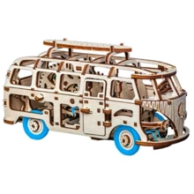 Деревянный конструктор "Dream Van" Time for Machine T4M380301 (Синий): undefined undefined