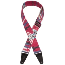 Ремень гитарный FENDER STRAP 2" ZION AZTEC RED: Производитель Fender