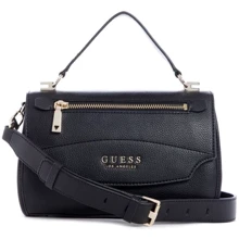Жіноча сумка-сетчел Guess Lias Top Handle Flap чорна (HWVG7670180-BLA): Стать жіночий