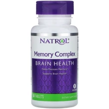 Natrol Memory Complex, 60 Tablets (NTL-00893): Форма випуску таблетки