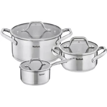 Набор посуды Tefal Hero, 6 предметов (E825S374): Материал корпуса нержавеющая cталь