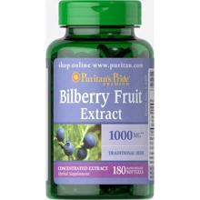 Puritan's Pride Bilberry 1000 mg 180 caps Чорниця: Форма випуску капсули