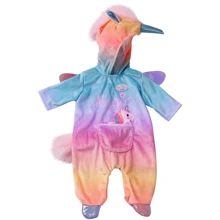 Одежда для куклы BABY BORN - Радужный единорог: Производитель Zapf
