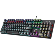 Клавіатура Aula S2022 Keycap KRGD Blue USB UA Black (6948391240527): Підключення проводное